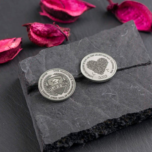 Personalized Graduation Gift: Celebrate Achievement with a Custom Coin - Custom-Coins.Gift