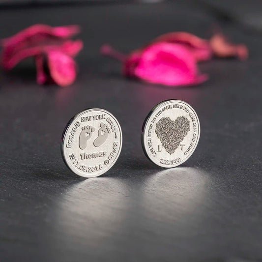 Best Gift for New Mom – Personalised Commemorative Coin - Custom-Coins.Gift