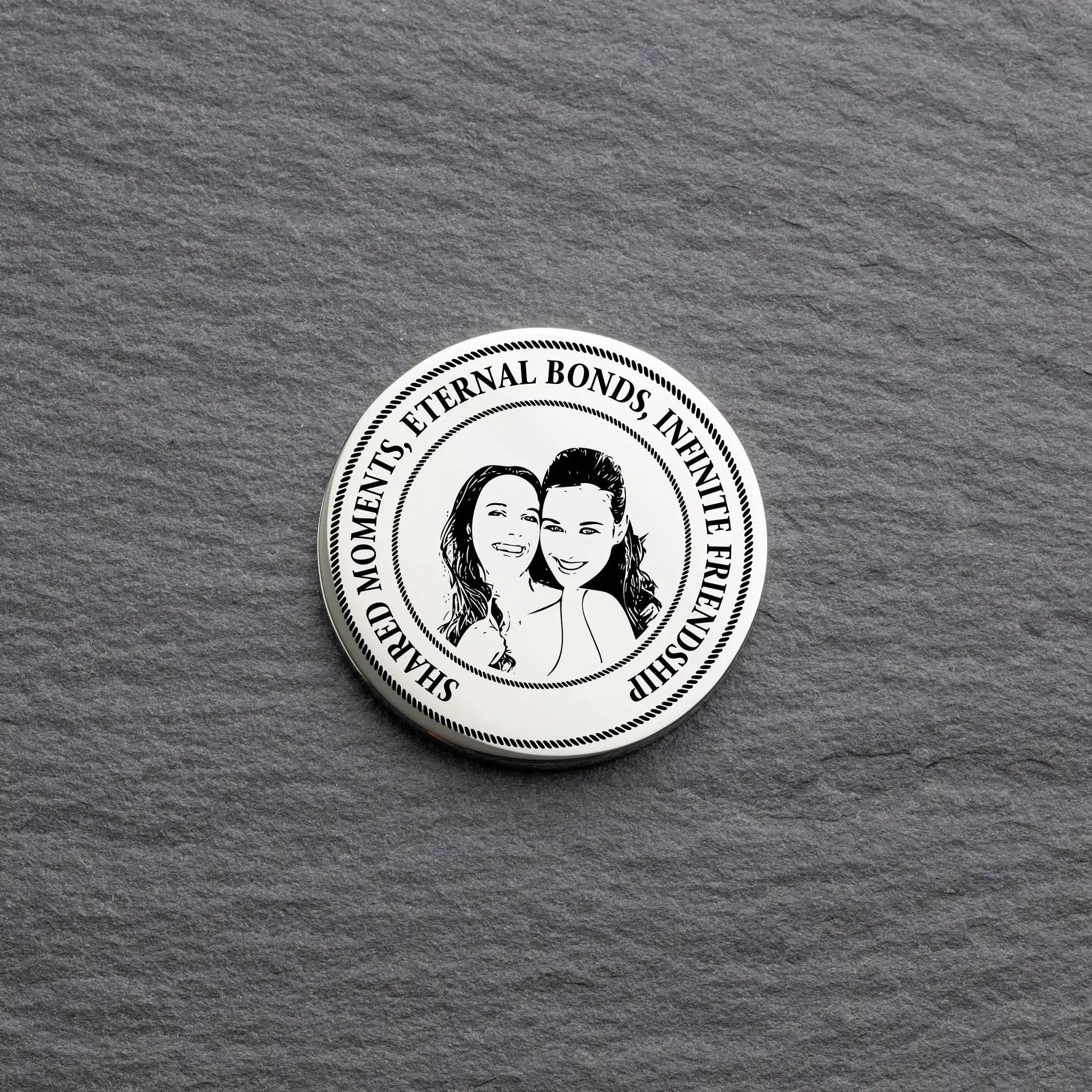 Customized Coin: The Ultimate Gift for a Best Friend - Custom-Coins.Gift