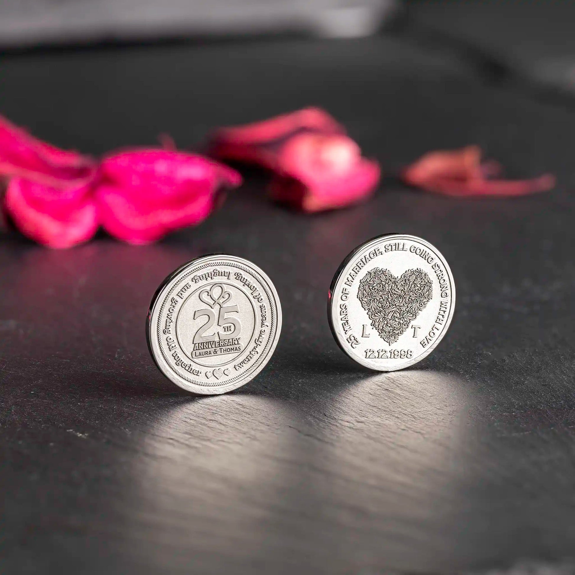 Personalized Coin - The Ultimate Unique Anniversary Gift - Custom-Coins.Gift